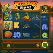 iBet - Big Bass Bonanza Slot Game
